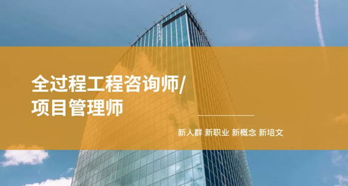 全过程工程咨询师与项目管理师 工程管理服务领域的双翼